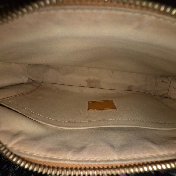 Louis Vuitton Kathleen Pochette 2004 Monogram Canvas & Leather Trim Shoulder Bag - Picture 12 of 16